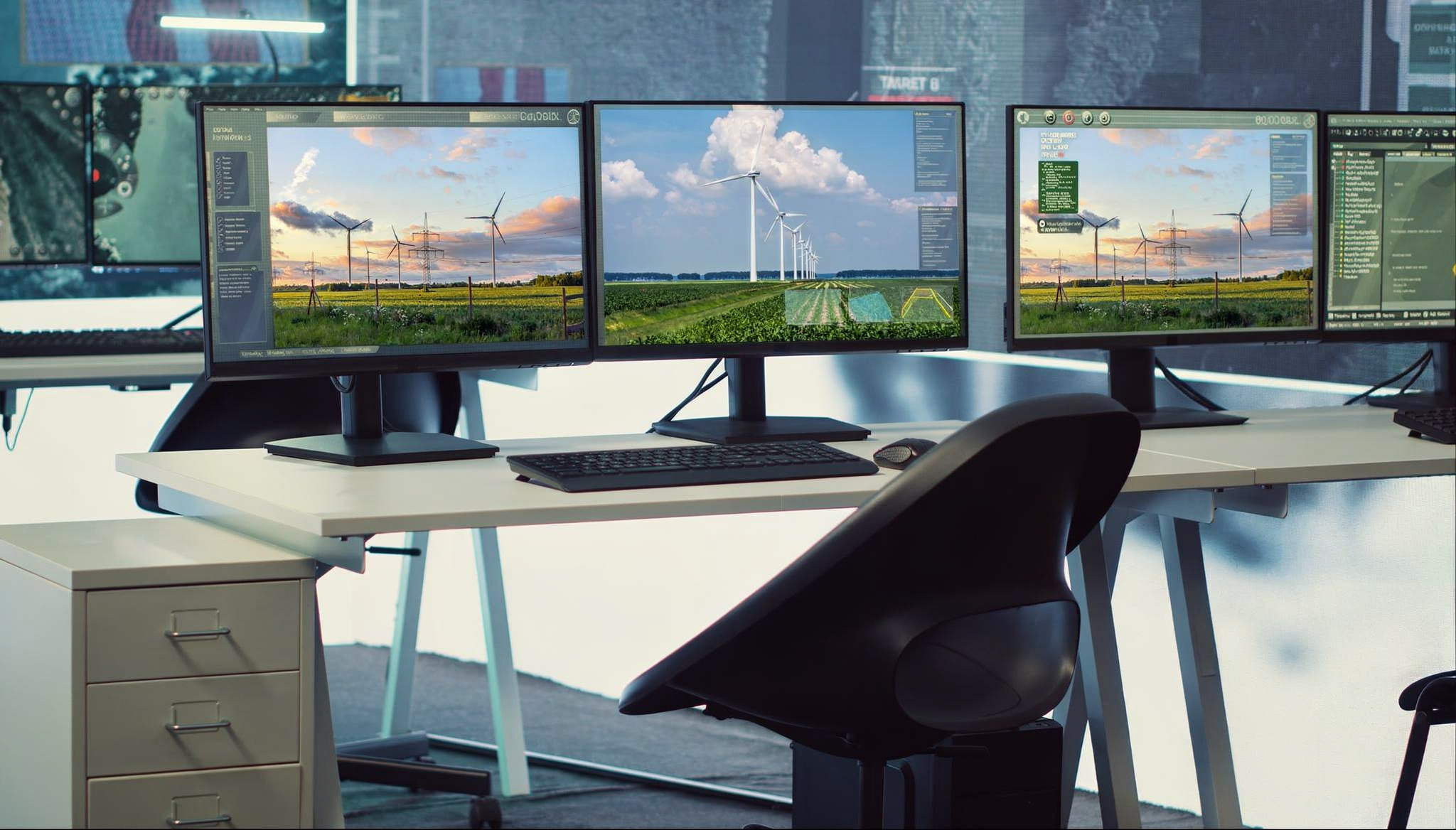 Toegangscontrole voor windmolens